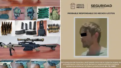 American with 'CIA' credentials and variety of weapons arrested in Mexico