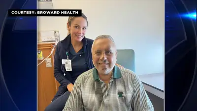 Driver released from hospital after car collided with Brightline train in Pompano Beach