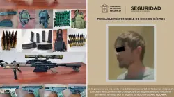 American with 'CIA' credentials and variety of weapons arrested in Mexico