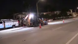 Crews working to repair water main break in Fort Lauderdale