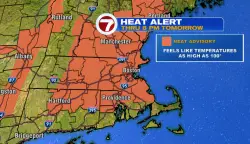Hot, humid and breezy