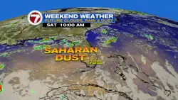Hazy, Hot and Humid Final Weekend of June