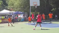 Thousands attend ‘Scoops & Hoops’ event in Mattapan to benefit Youth in Crisis organization